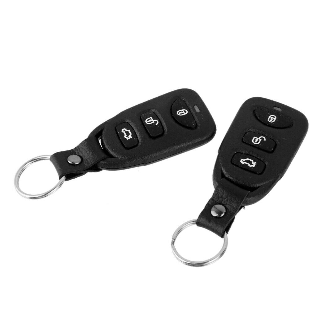 Remote Control Car Door Lock Unlock System LED Indicator Keyless Control