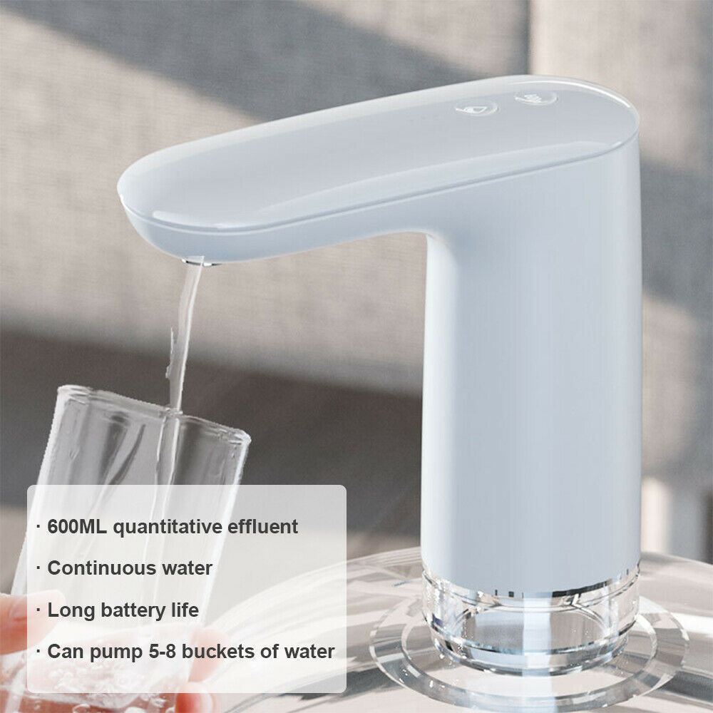 Electric Water Pump Automatic Button Dispenser USB Touch Control Drinking Switch