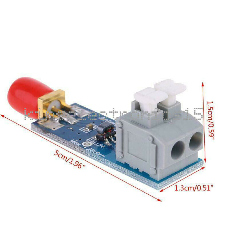 1:9 HF Antenna Balun Tiny Low-Cost 1:9 Balun Frequency Band Long Wire Aerial F
