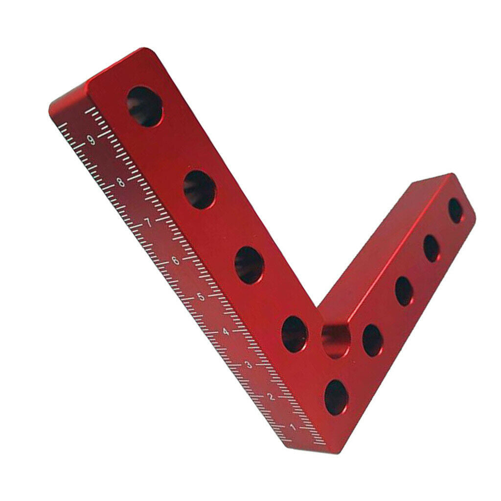 90 Degree Positioning Squares Aluminium Alloy Right Angle Clamp Woodworking Tool