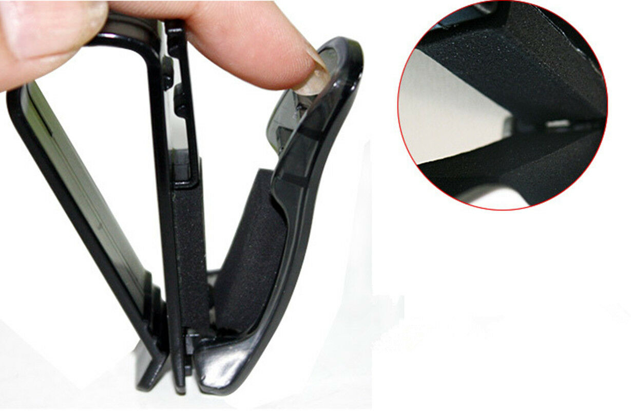 1pc Universal Glasses Clip Car Auto Sun Visor Sunglasses Card Ticket Holder Cool