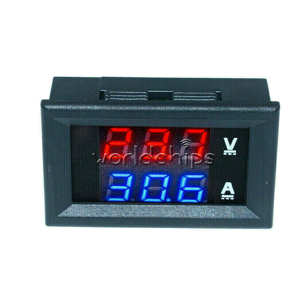DC 100V 10A Voltmeter AmmeterLED Amp Dual Digital Volt Meter