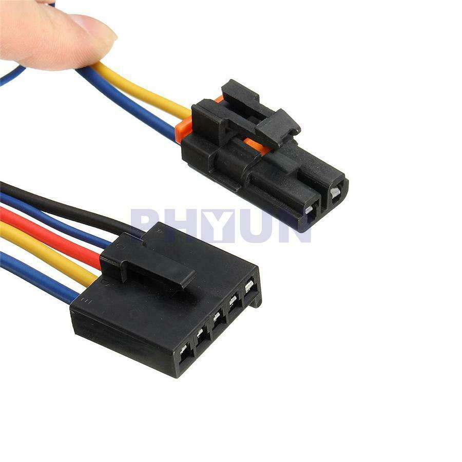 1x 5&2 Wire Pigtail Blower Motor Resistor Harness For Chevrolet Cadillac Buick