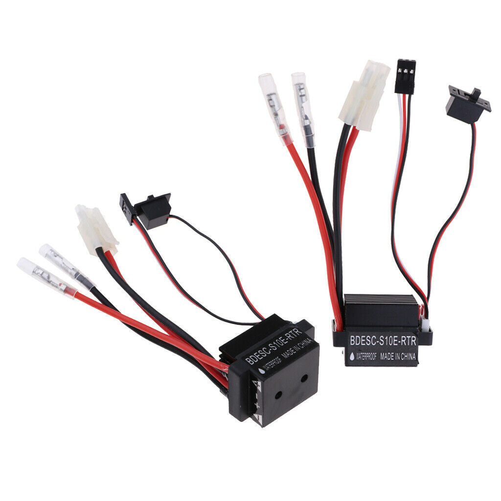 2x Professional 320A Brush ESC for RC Crawler RC Boat Accessories Parts