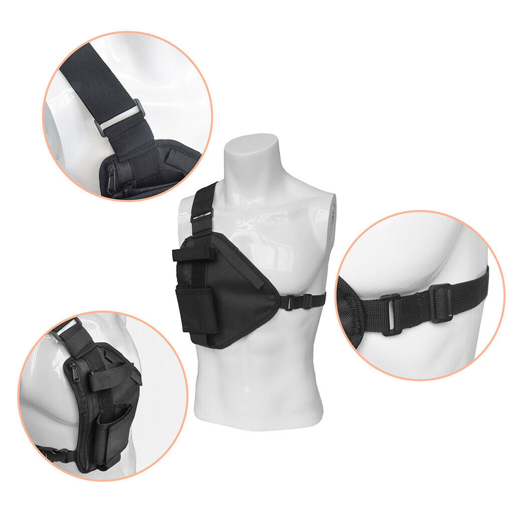 Lightweight Shoulder Chest Crossbody Bag Daypack for Travel Running Hunting
