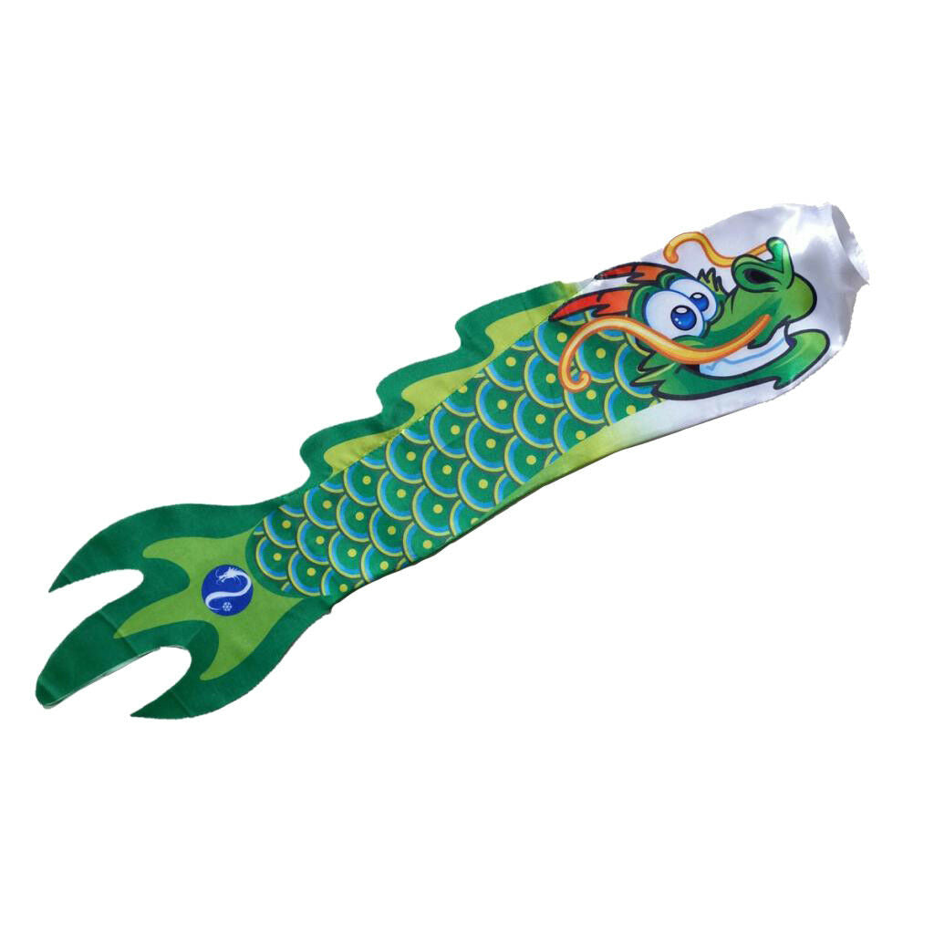 5x 28" Hanging Windsock Flag Roof Kite Outdoor Indoor Dragon Carp Streamer