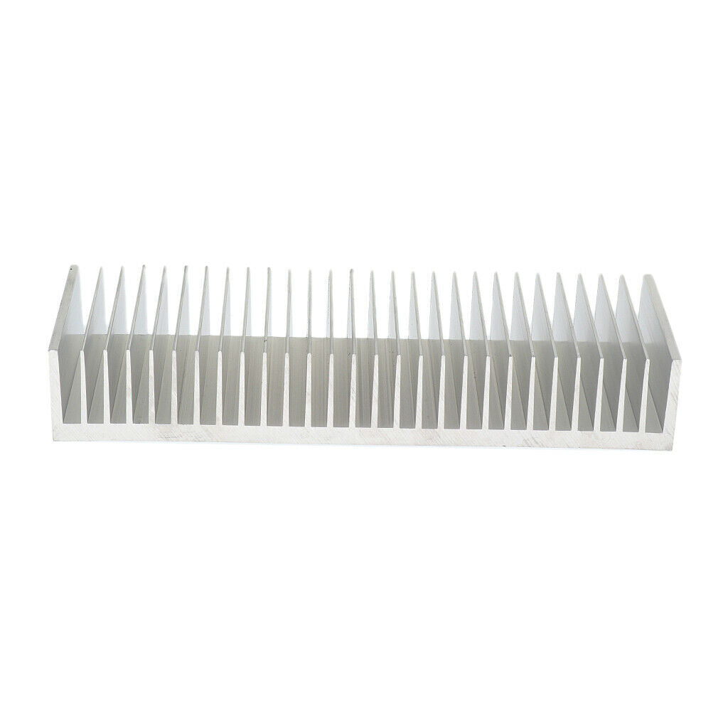 Universal Aluminium Heatsink Radiator Cooler Fin Pad 100x300x50mm