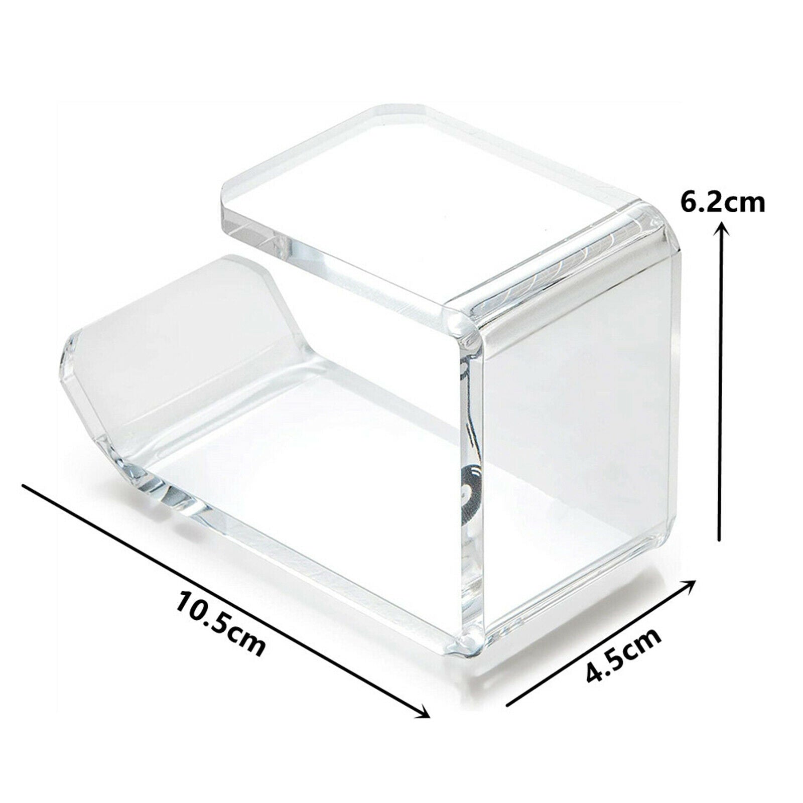 2Pack Acrylic Headphone Hanger Holder for Game Headphones Earphone Rack