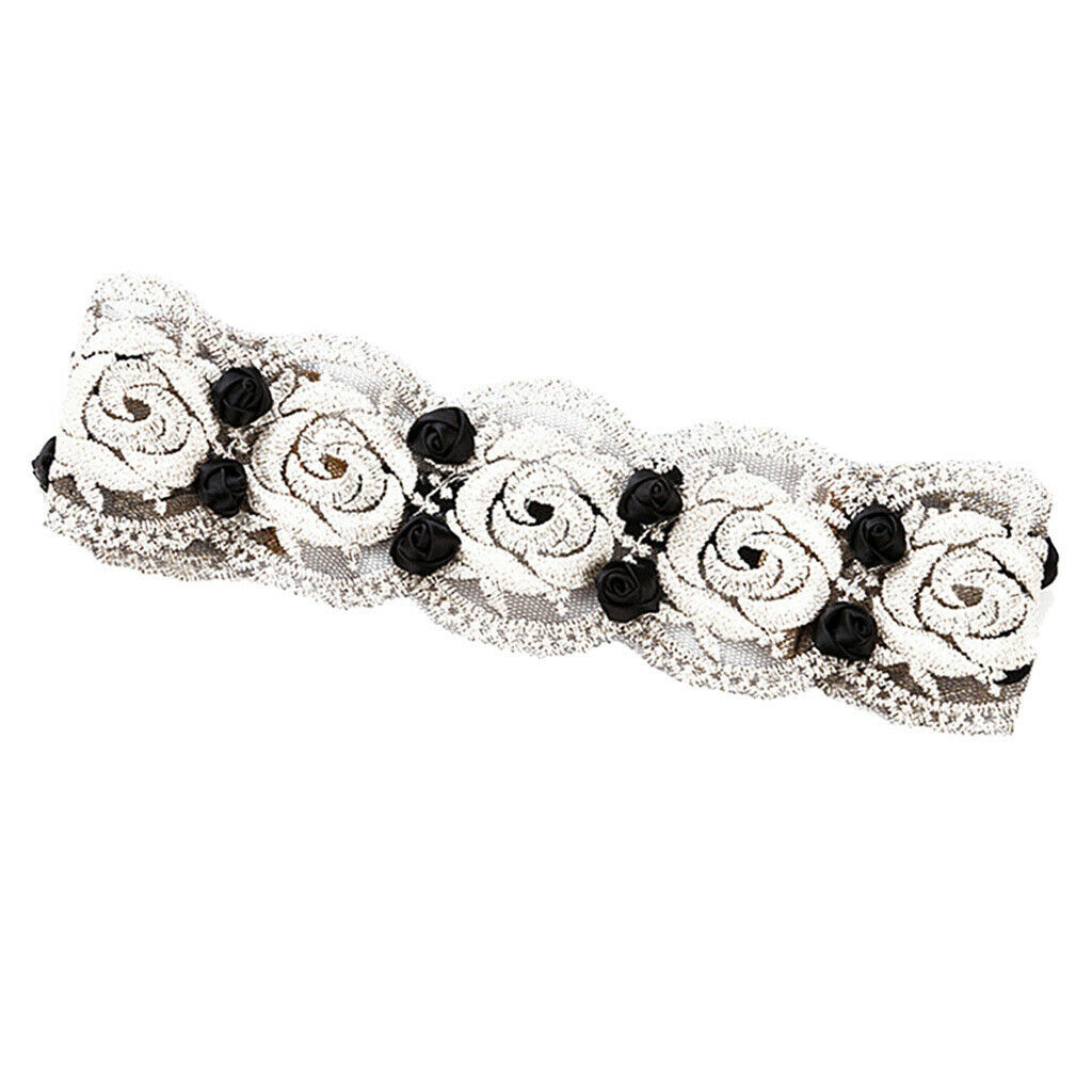 Casual Women Girls Rose Elastic Headgear Hooded Fancy Head Hair Accessories