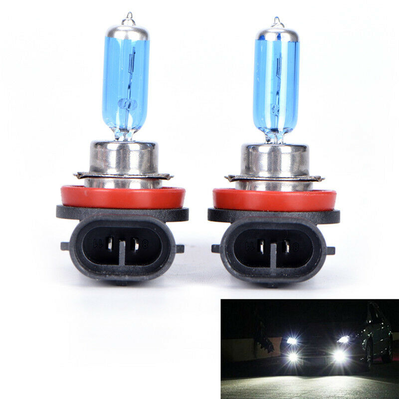 2x H11 12V 55W Super Bright Ultra White Fog Halogen Bulb Car Head Light Lamps NC