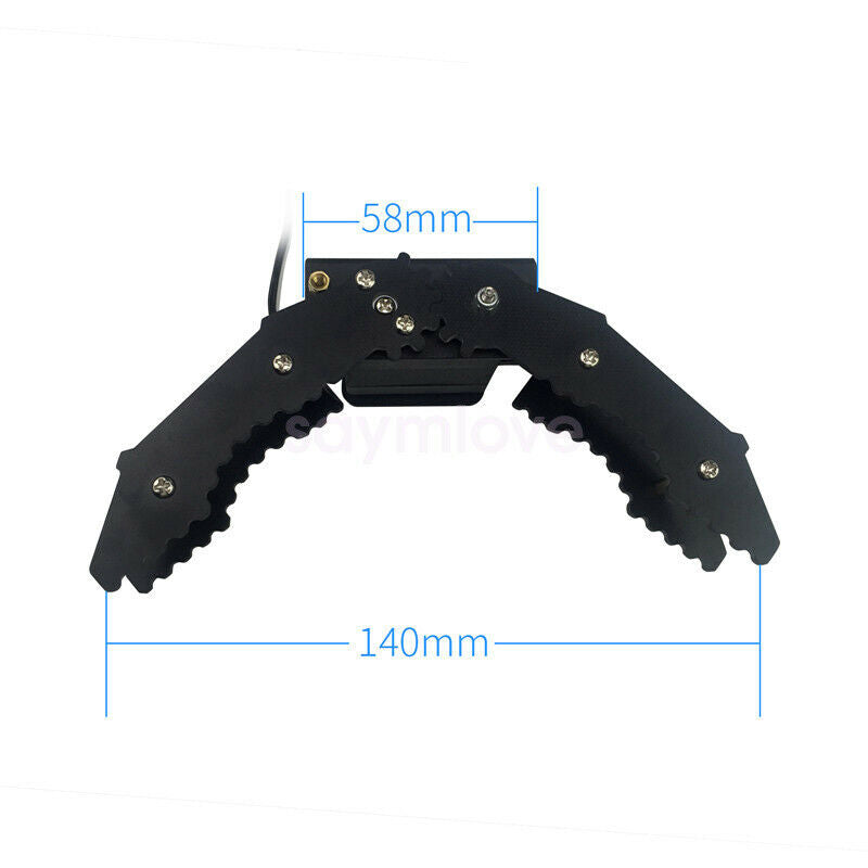 New Robot Manipulator Mechanical Arm Paw Gripper Clamp 140mm For Arduino