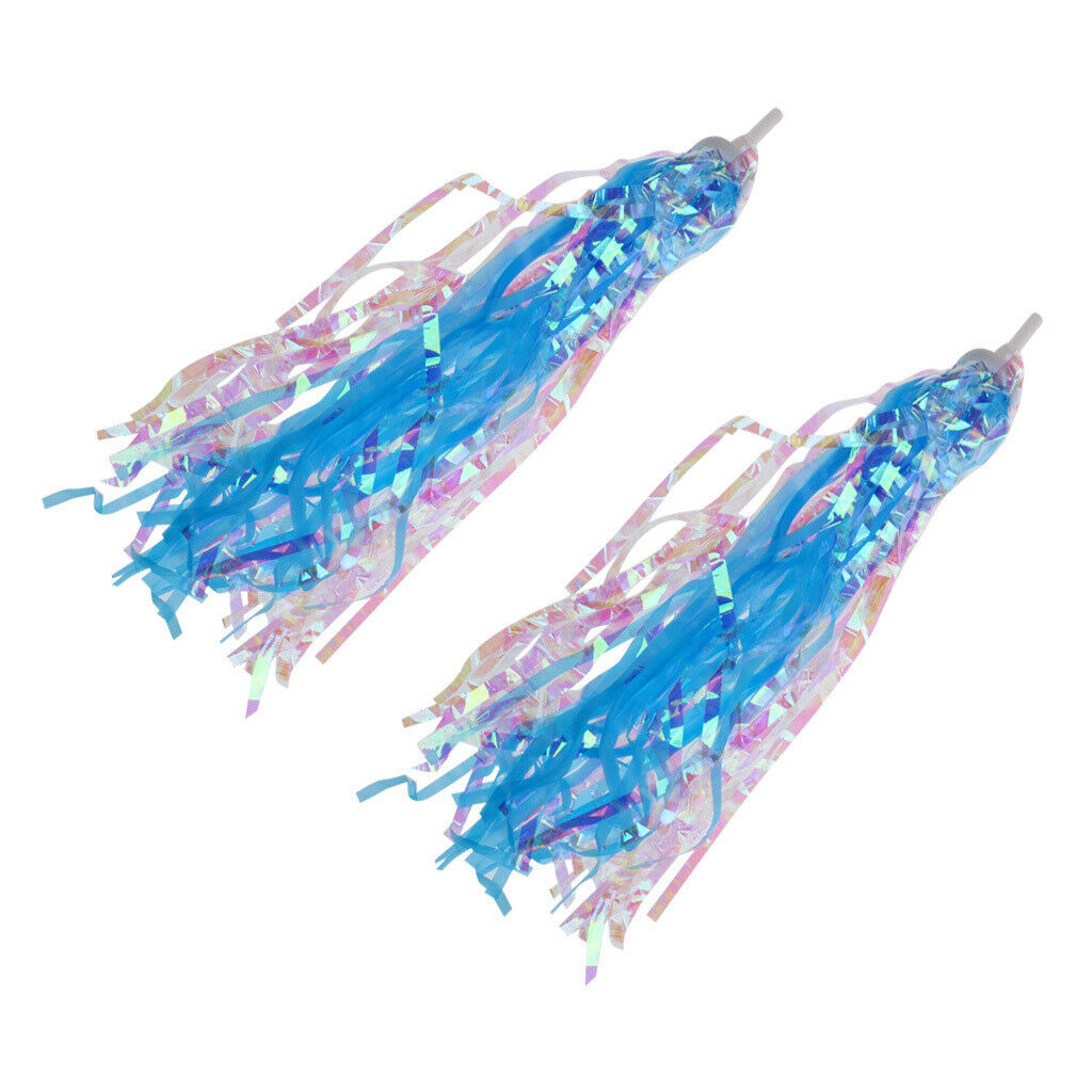 2 Pieces Children Kids Bike Tricycle Boys Girl Bell with 4 Streamer Tassels