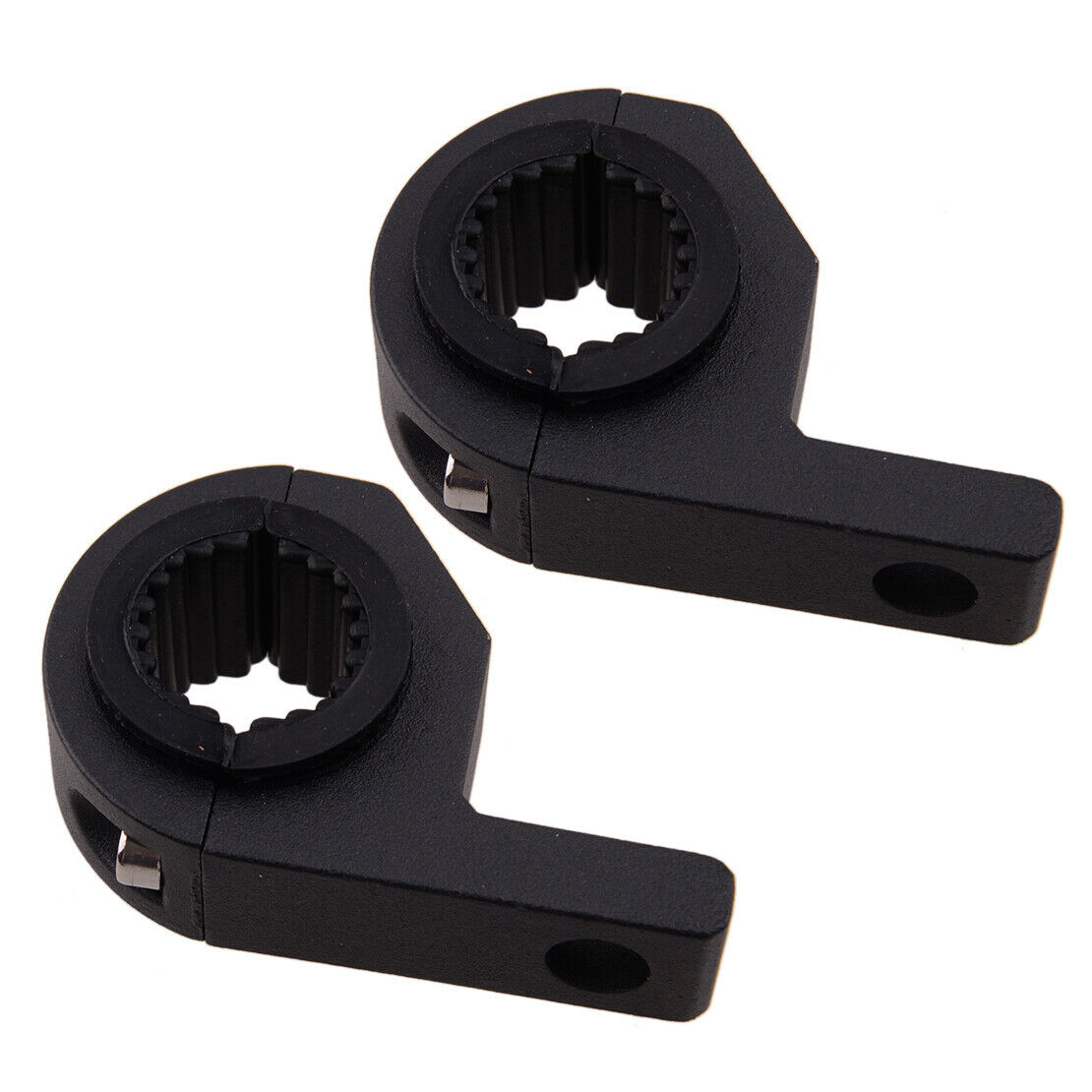 2 pc LED Spotlight Light Clamp Mounting Bracket Kit Motorcycle Truck Universal.