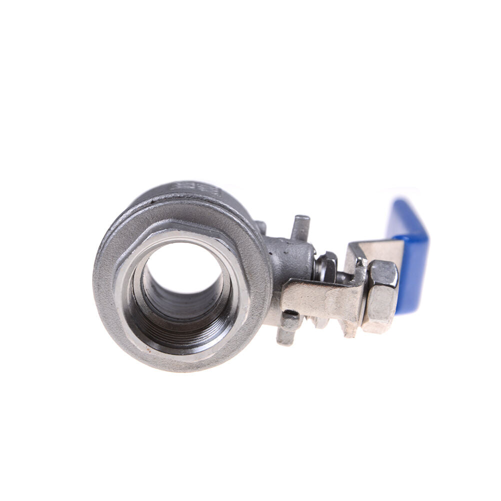 1/2"Female SS 304 New Stainless Steel Full Port Ball Valve Vinyl Handle WOG10 WF