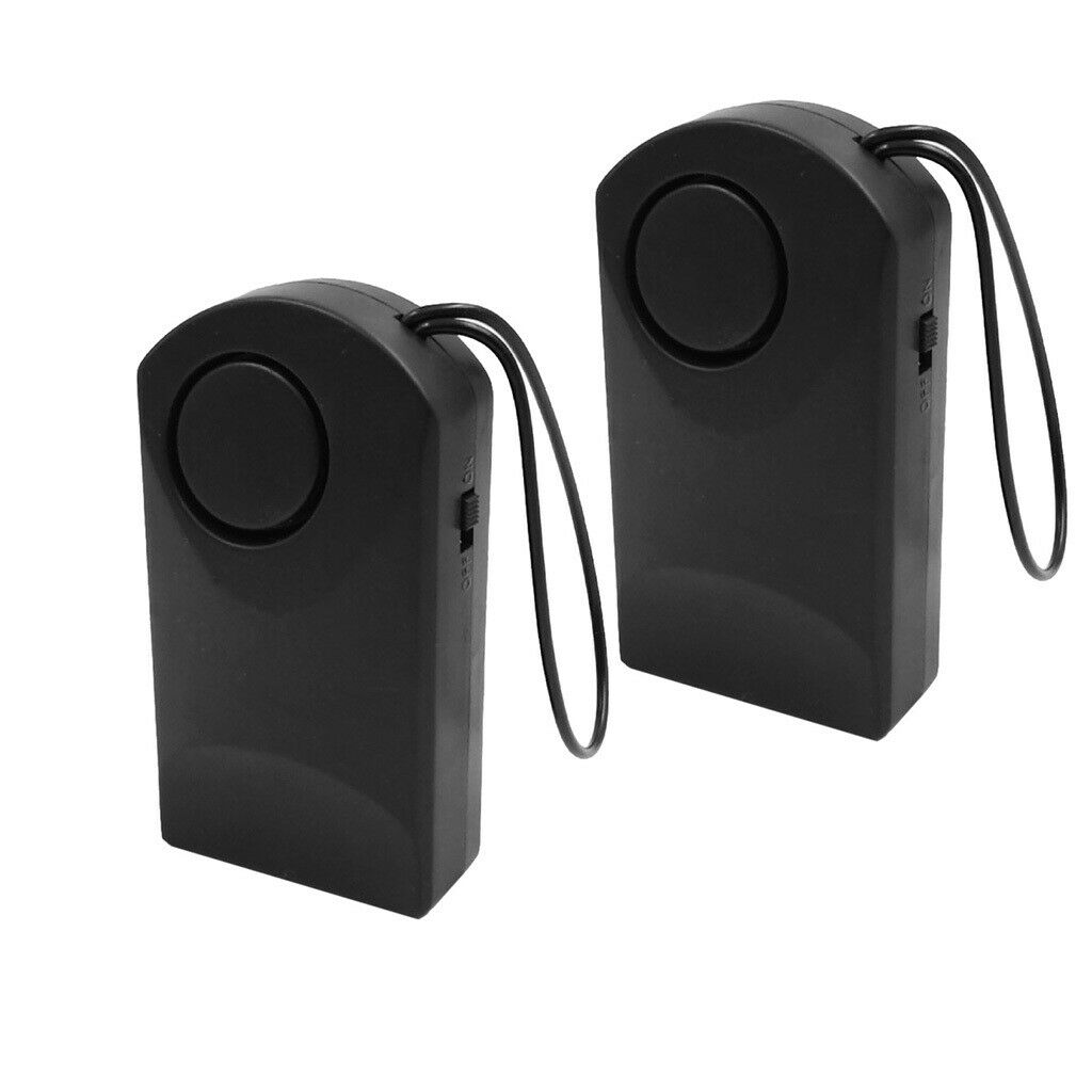 Pack of 2pcs Wireless Window Door Sensor Alarm Door Handle Knob Alarm Home
