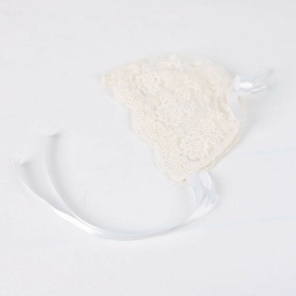 Baby Lace Bonnet Toddler Cotton Hat Infant Photography Beanie