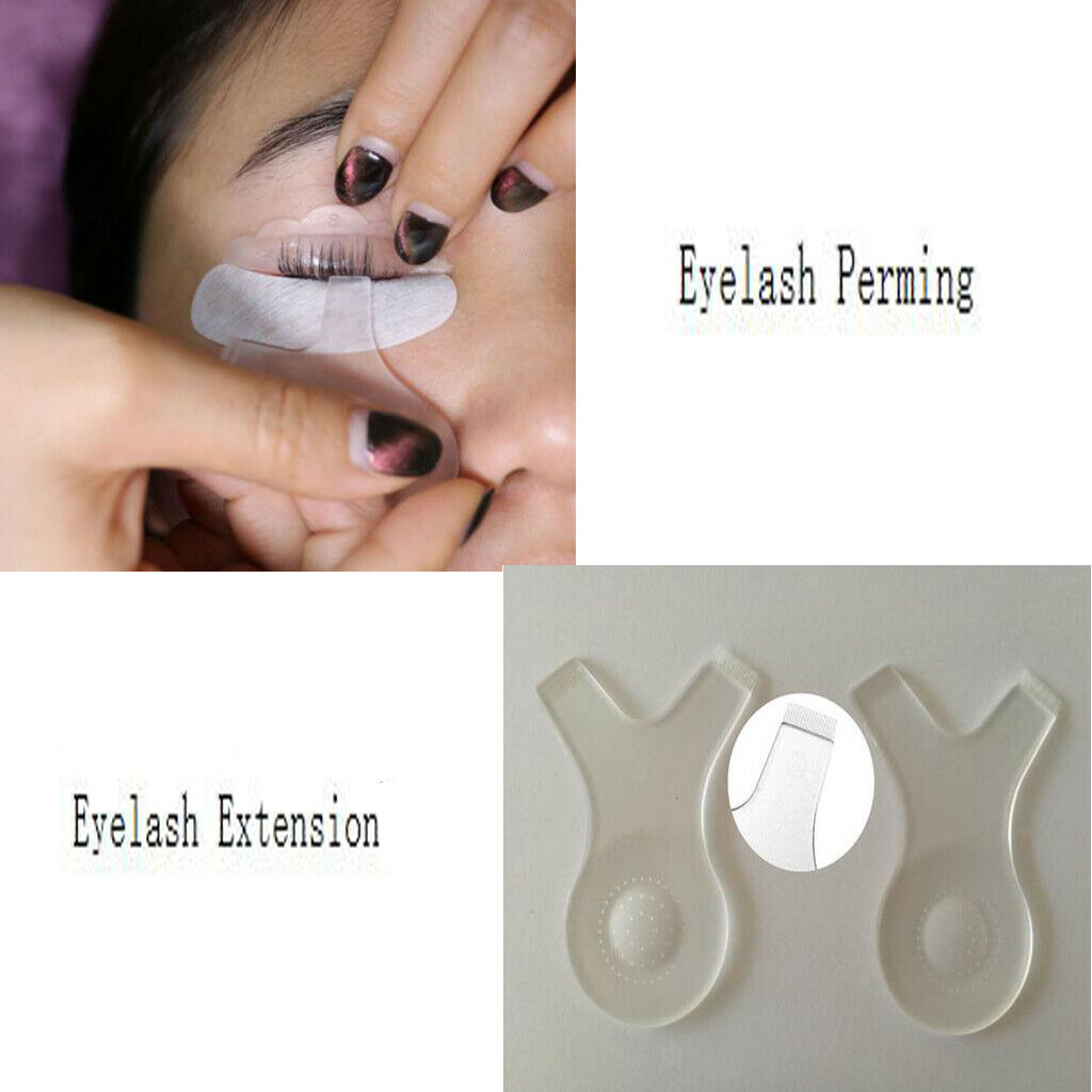 2x Portable Simple Style Makeup lash Extension Wand Applicator Eyelash Brush