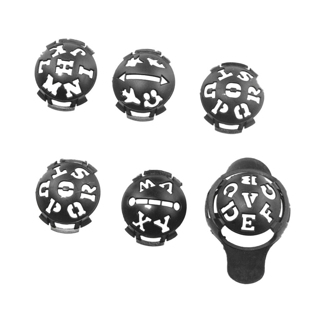 Practical Golf Ball Monograms Line Liner Drawer Drawing Tool Alignment Set