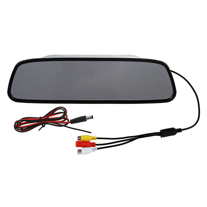 5 Inch Digital Color TFT LCD Car Rearview Mirror Reverse Monitor for Camera DVH4