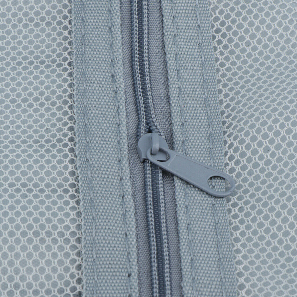 Double-deck Crochet Sewing Hooks Case Knitting Needles Storage Zipper Bag