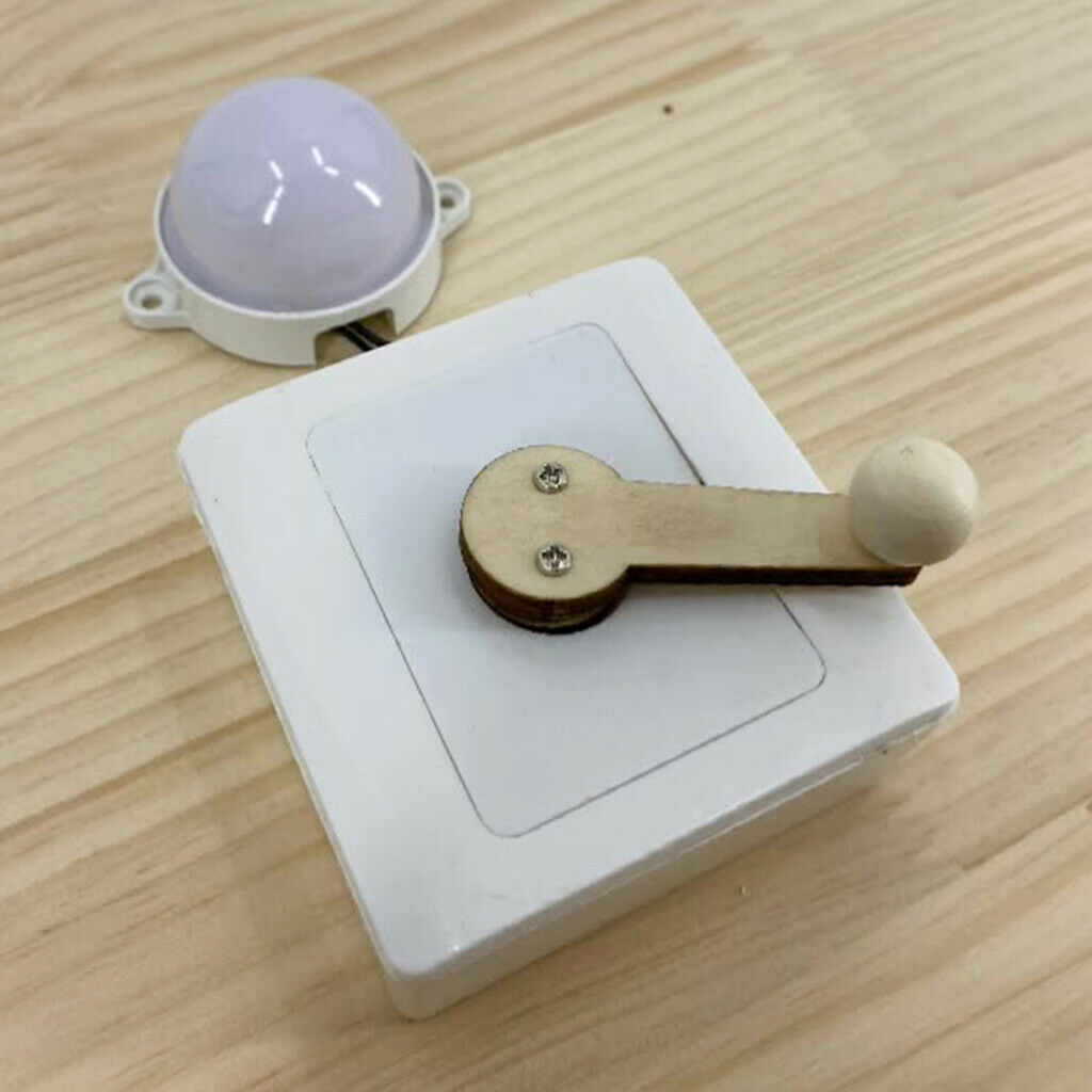 Mini DIY Hand Crank Electric Generator Learning Handcraft Toys for Age 3+