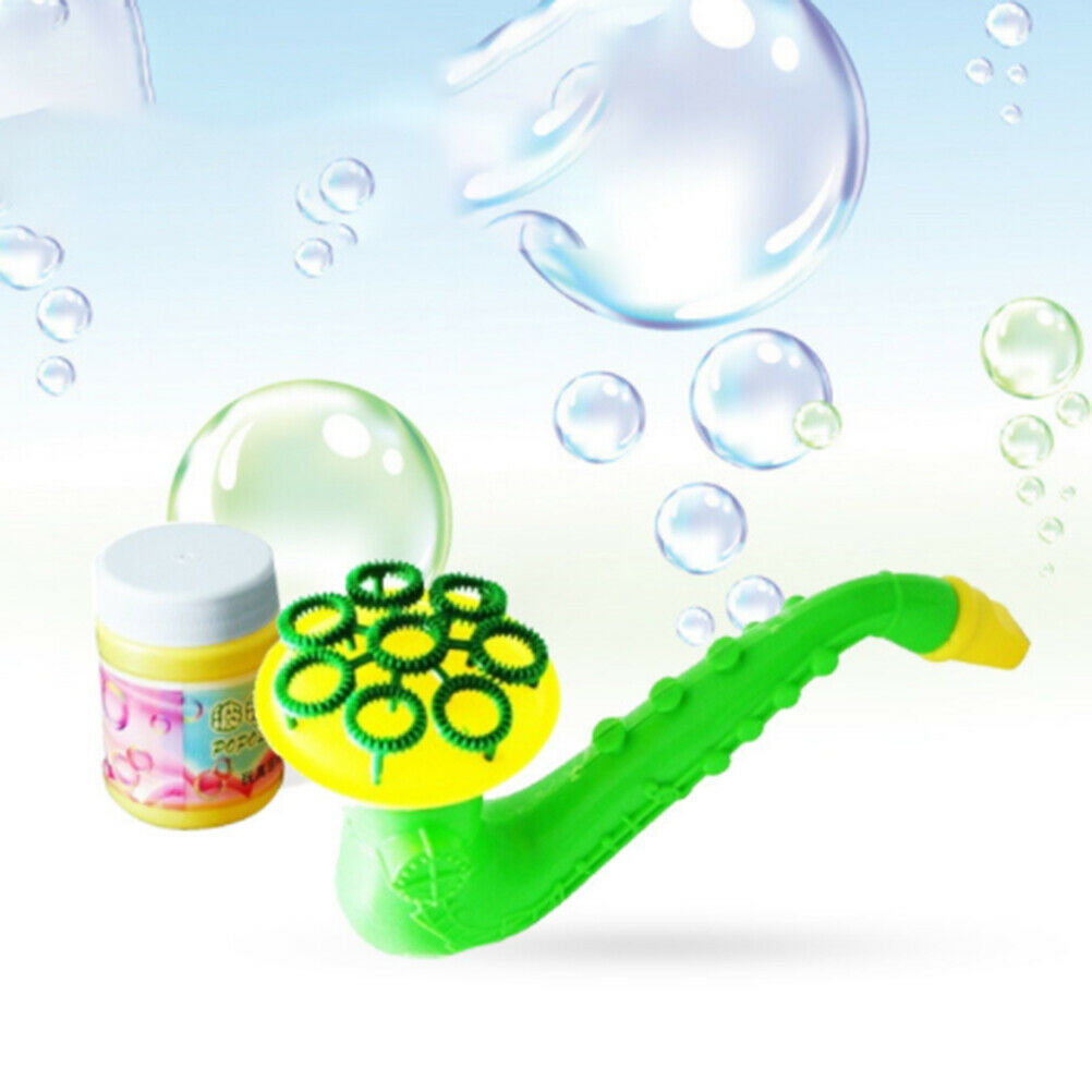 Water Blowing Toys Random Color Bubble Gun Soap Bubble Blower Outdoor Chi.l8