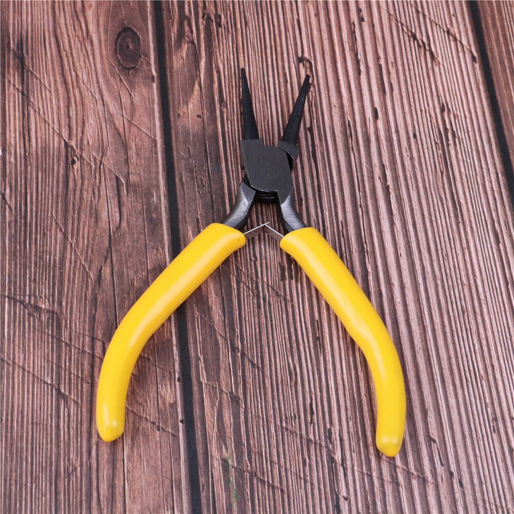 Mini Round Nose Jewelry Pliers Practical Jewelry Handmade Carbon Steel DIY To Lt