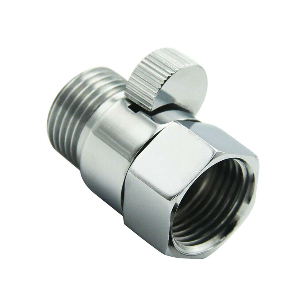 1PC Brass G1/2" Flow Quick Control Shut-OFF Valve Shower Head Hand Water SaverHN
