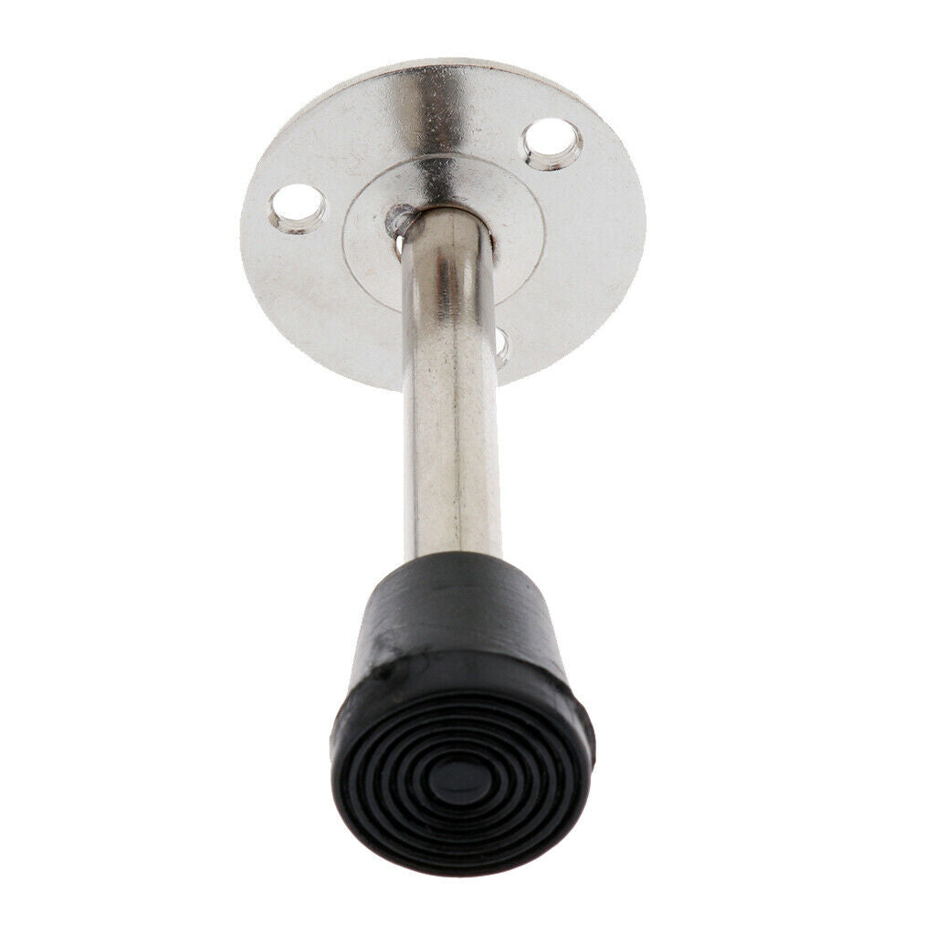 Stainless Steel Door Stop Door Holder Catcher Wall Protector ##2 - 90x45mm