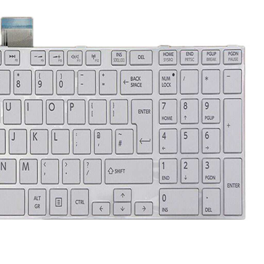 Spanish Keyboard Without Plastic Backlight For   Satellite L850 L850D L855