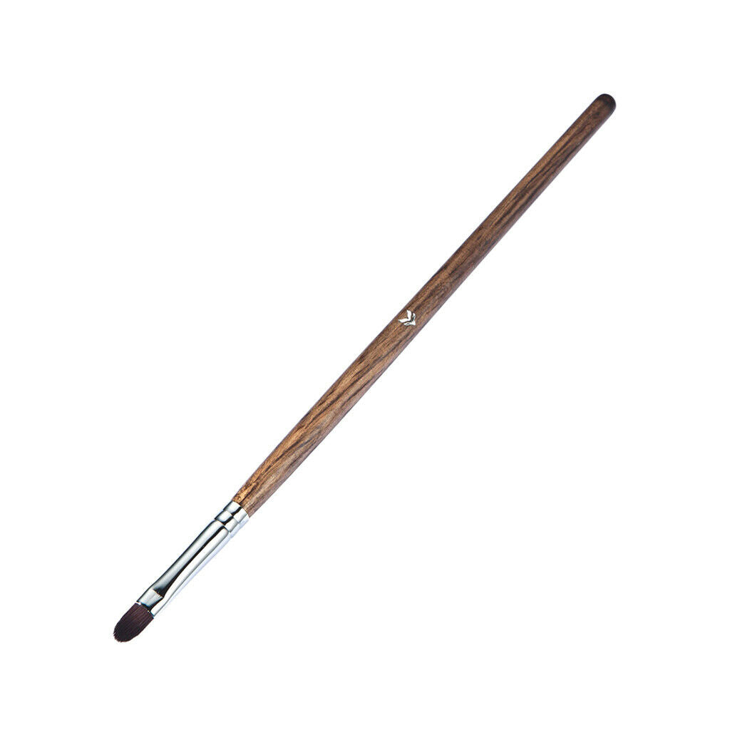 Wooden Handle Makeup Brush for Lip Eye Concealer Highlight Eyeliner Comestic