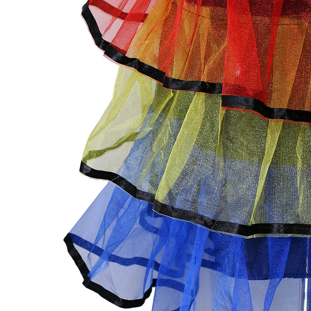 Funny Circus Clown Costume Princess Fancy