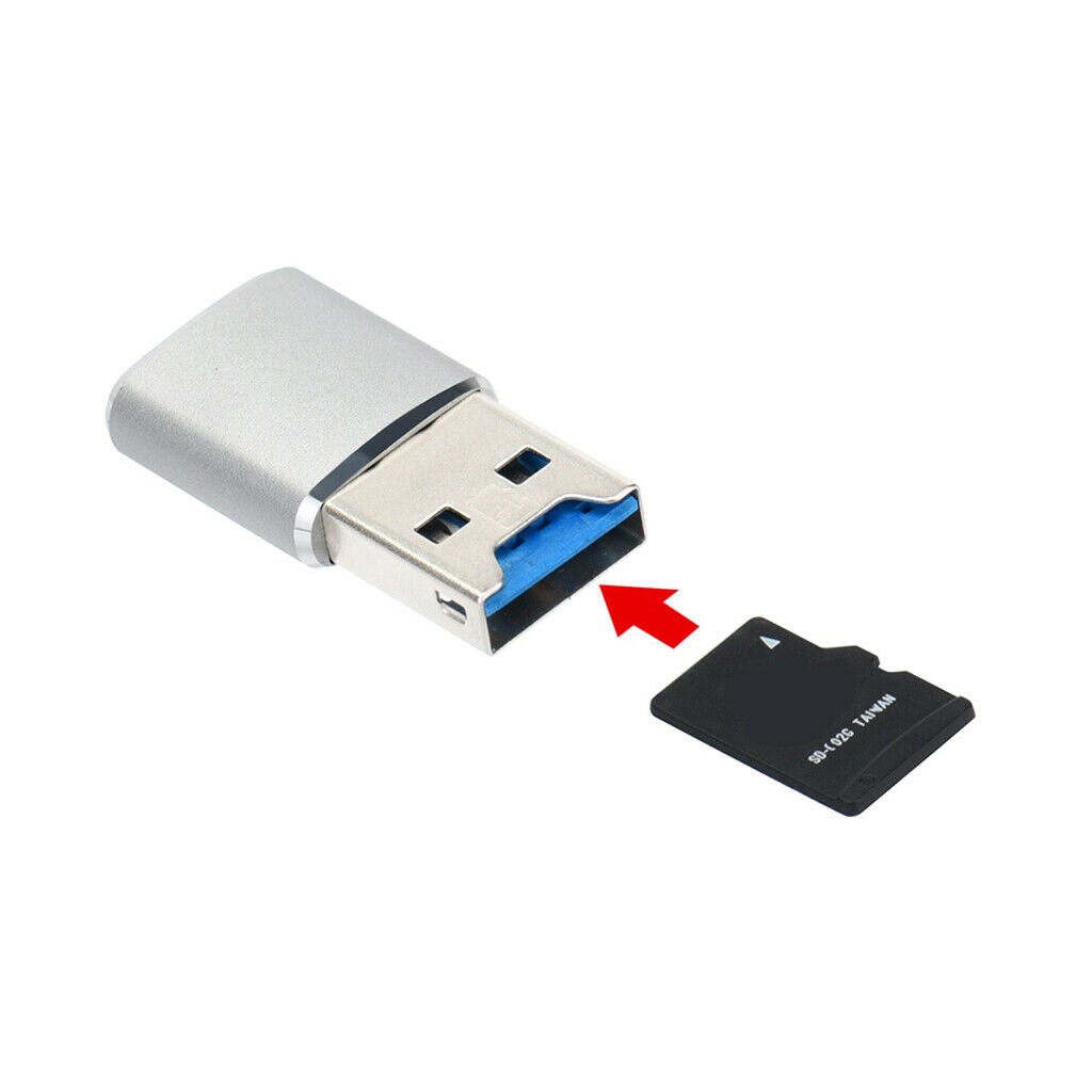 High Speed 5Gbps USB3.0 & Type-c MINI Card Reader for Micro SD/SDXC TF Card