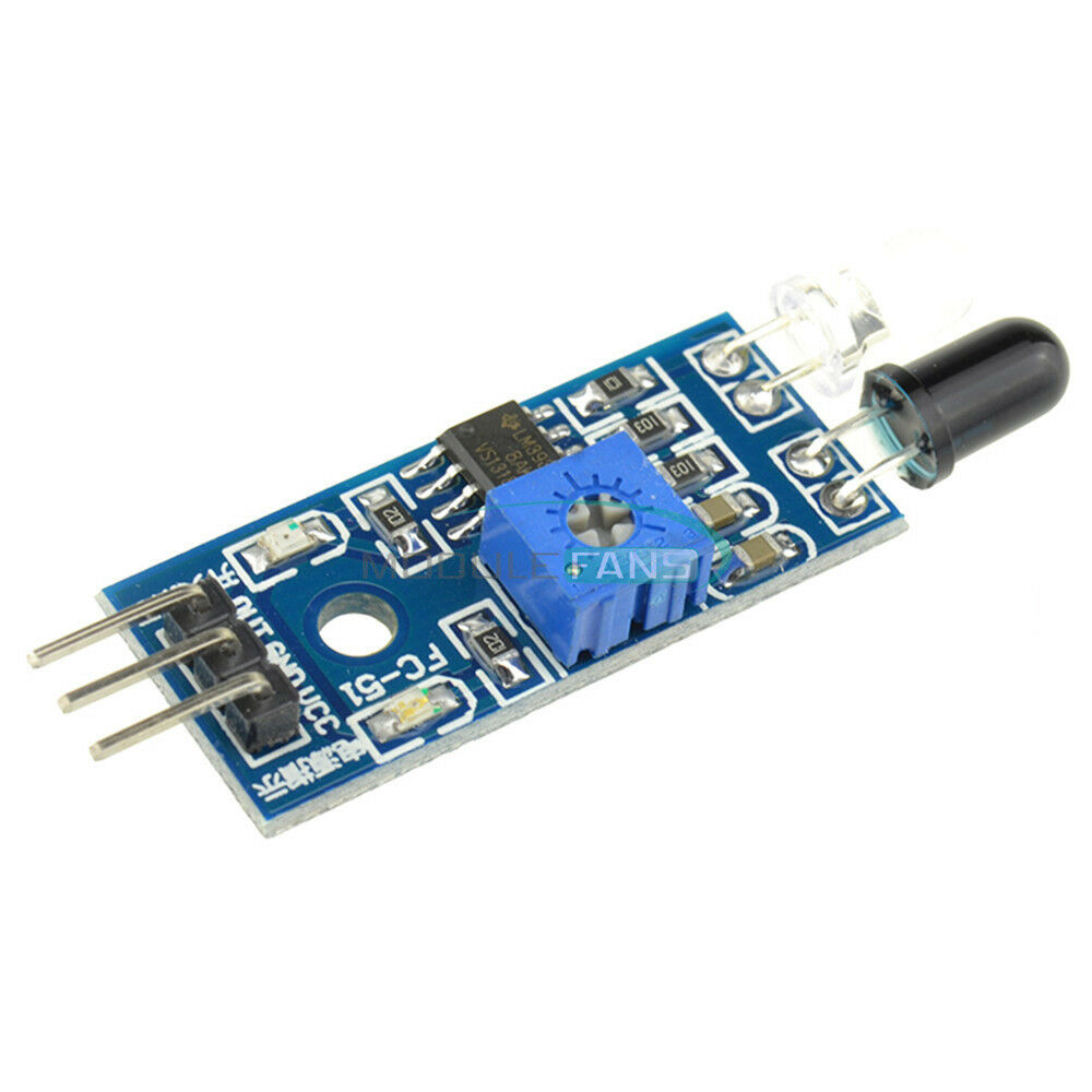 2PCS IR Infrared Obstacle Avoidance Infrared Sensor Module for Arduino Robot