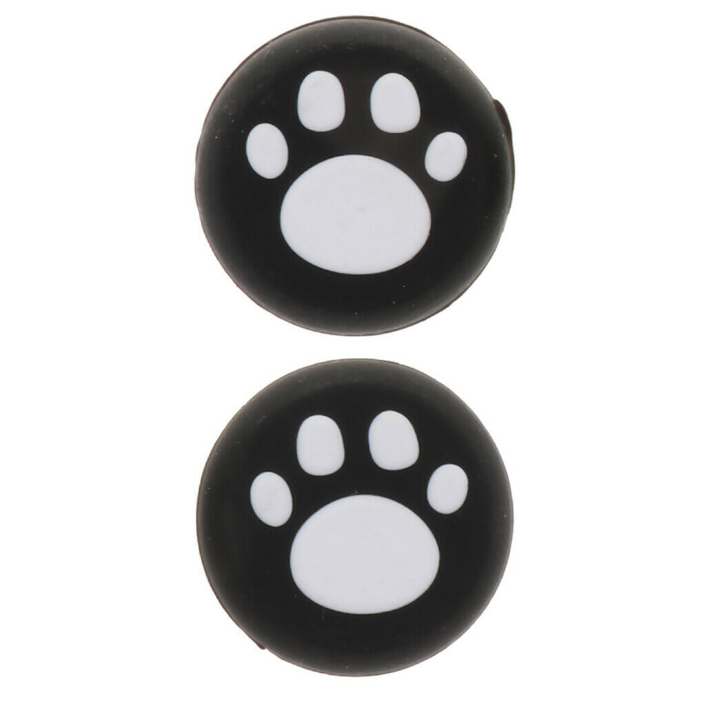 4 Pack White Cat Claws Shape Stick Caps Cover Game Accs for PSV1000 2000