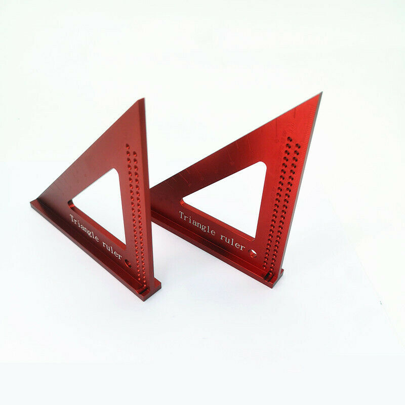 Positioning Squares Woodworking Triangle Ruler Clamps 90 Degree Line Ruler Tools