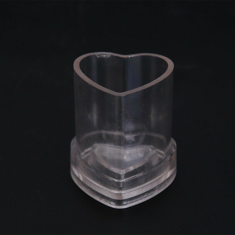 Love shape Acrylic Candle Mold  DIY Handmade Soap Making Cake Decorati.l8