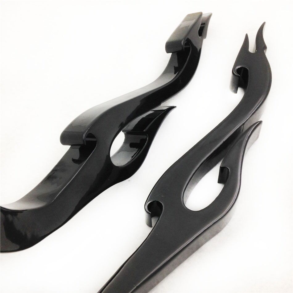 For Suzuki GSX GSXR GSX-R GSXR600 GSXR750 Black Brake Clutch Flame Lever