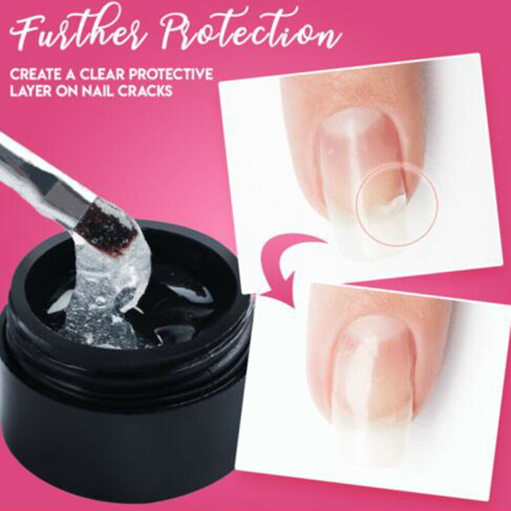 Cracked Nail Repair Gel Armor Nails Gel Coat Growth Treatment Strong Repair USA.
