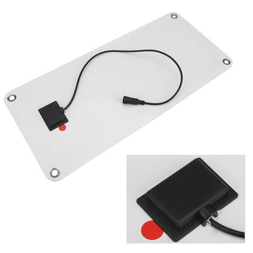 10.5W 18V Car Phone Solar Panel Charger For Car/Boat/Motor Battery New