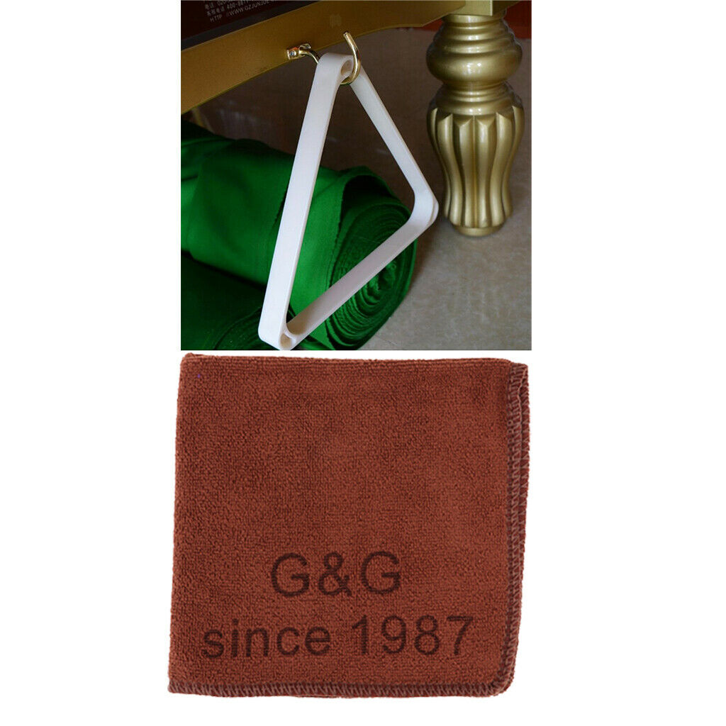 2.8 inch Small Brass Hook for Pool Table Rack Rest & Stick Ball Table Rain Clean