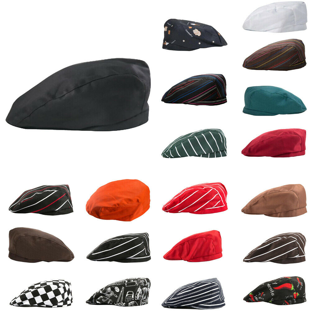 Chef's Hat Caterer Baker Cook Duckbill Beret