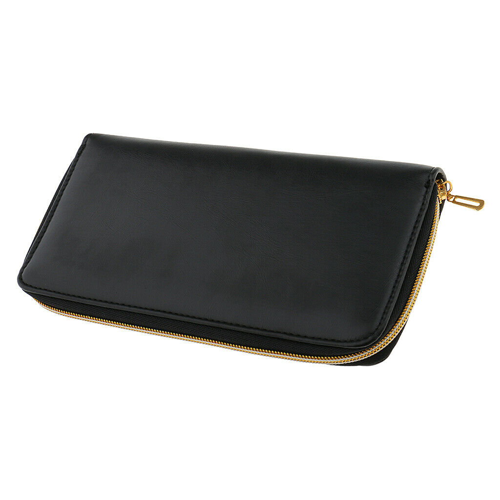 Leather Barber Scissor Shear Hairdressing Tool Holster Pouch  Case Bag