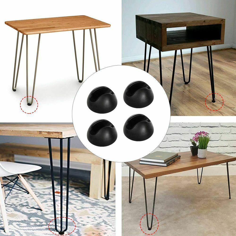 Tip Table Pads Anti-slip Pad Furniture Feet Covers Hairpin Chair Leg Caps