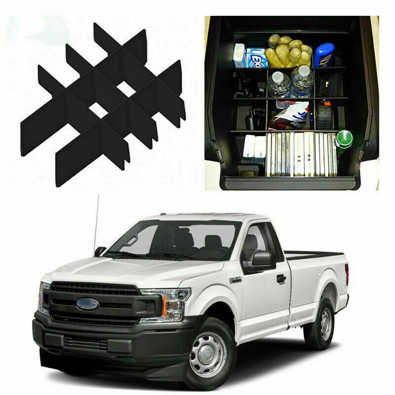 Armrest Storage Box Center Console Cup Holder insert Divider FOR Ford F150 15-19
