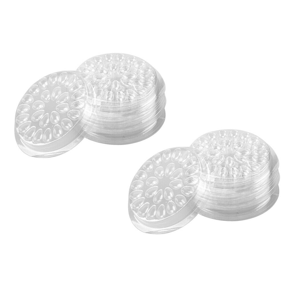 20PCS Disposable Plastic Glue Tray Holder Pallet Pad for Eyelash Extensions,
