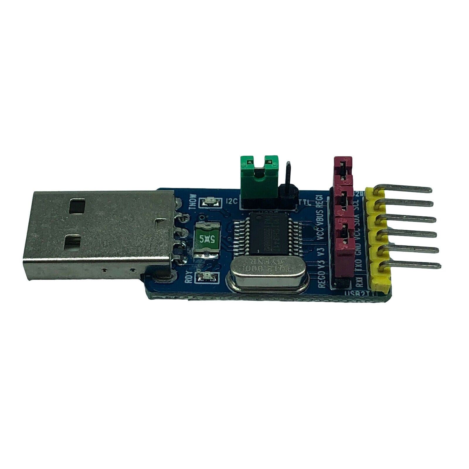 YS-CH341T Module 12C UART Working Modes IIC TTL USB to 12C or UART 1piece