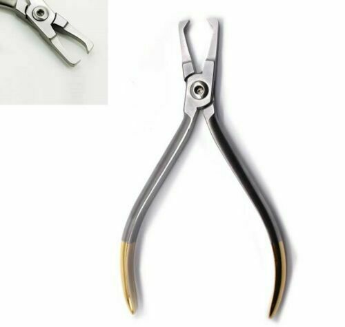 10pcs Dental Straight Bracket Removing Pliers Braces Adhesive Remover Forceps