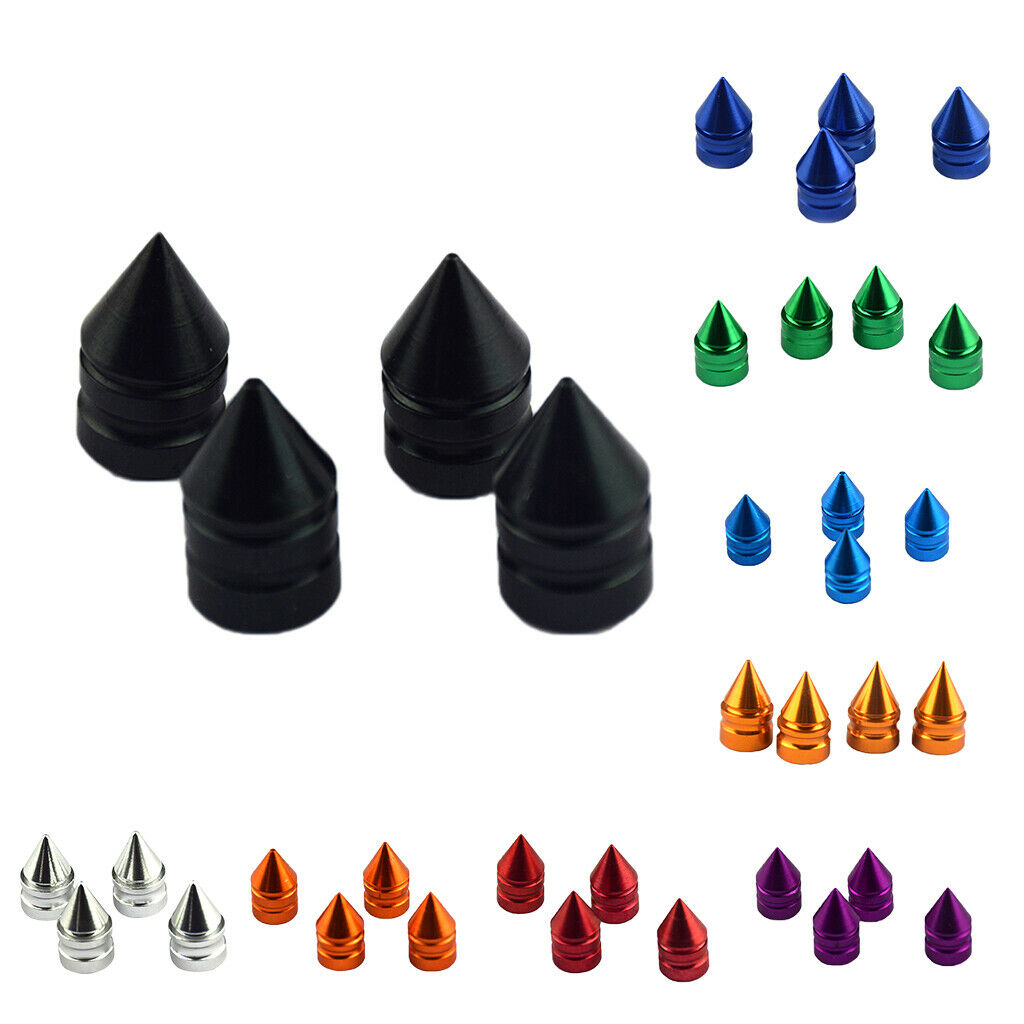 8PCS CAR ALUMINUM TIRE/RIM VALVE/WHEEL  DUST COVER STEM CAPS