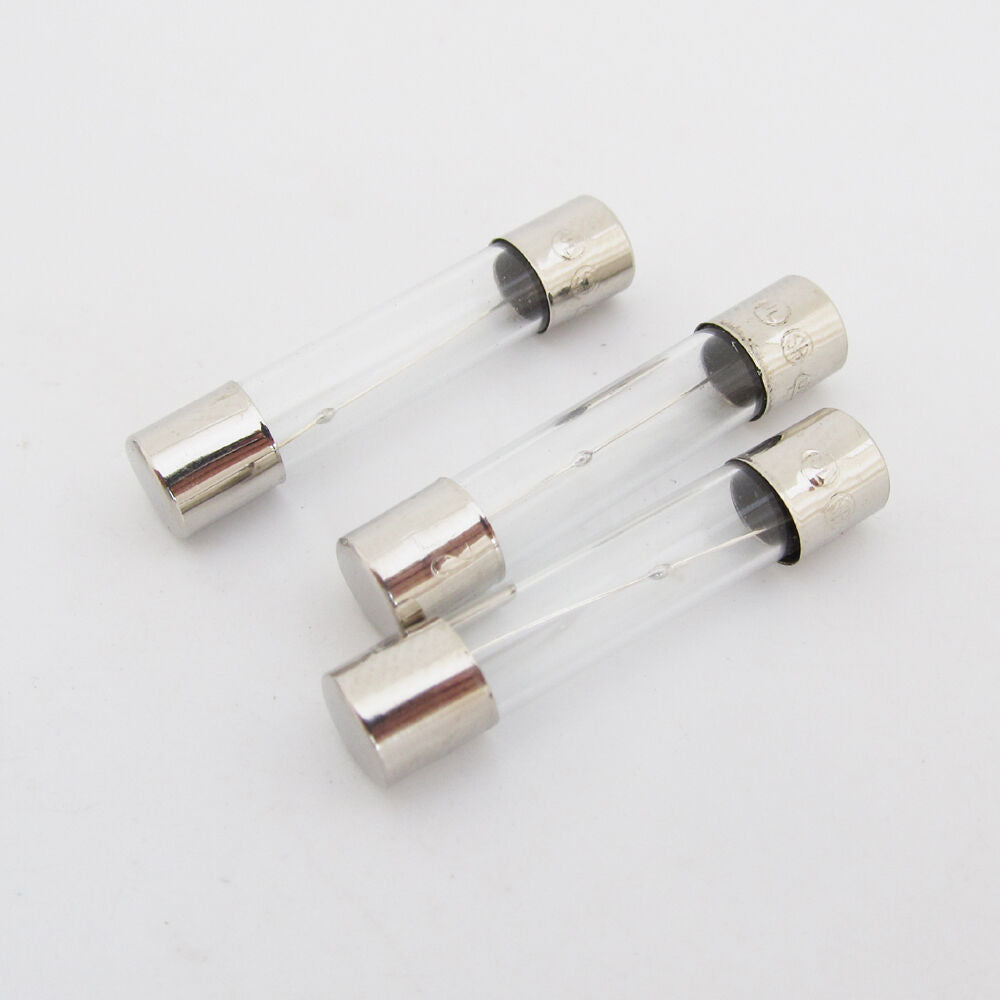 10Pcs 6x30 Slow Blow Time Delay Glass Fuse 6mm x 30mm 250V T6A Slow Blow fuse
